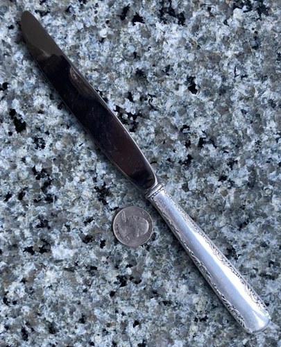 Gorham Camellia Sterling Silver Flatware Table Knife-8 3/4" Long-69.84 Grams