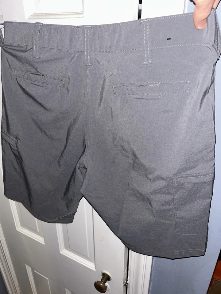 Pantalones cortos grises para hombre Nat Nast W32 Foto 2 de 4