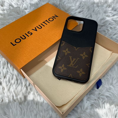 Louis Vuitton iPhone 16 Pro Max Bumper Case Monogram Official