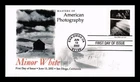DR JIM STAMPS US COVER MINOR WHITE MASTERS OF PHOTOGRAPHY FIRST DAY ISSUE