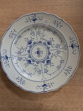 Friesisch Blau, Speiseteller 26 cm Durchmesser, August Warnecke, Sammeln