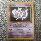 Pokémon TCG Mewtwo #3 Black Star Promo The First Movie promo WB Stamp