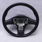 2006-2010 Pontiac G6 Ebony Black Rubber Steering Wheel 21999485 OEM 80678