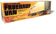 Remolque furgoneta AMT Fruehauf 40' con cuentas kit modelo escala 1/25 [juguete nuevo]