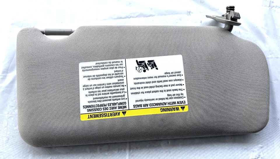 Nissan Altima 2007-2012 conductor lado izquierdo parasol beige Foto 3 de 4