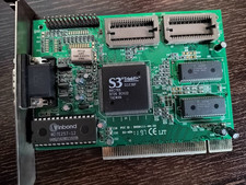 S3 Trio64 V 86c765 PCI Vintage Graphics Card