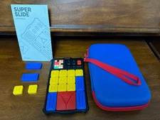 GiiKER Super Slide Puzzle Game 500+ Challenges Brain Teaser Puzzles w/case WORKS