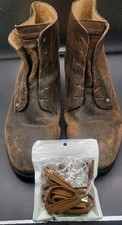 Diesel Brown Distressed Leather  Boots Size 41