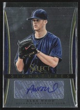 Alex Wood 2013 Panini Select Signatures Auto #AW Atlanta Braves