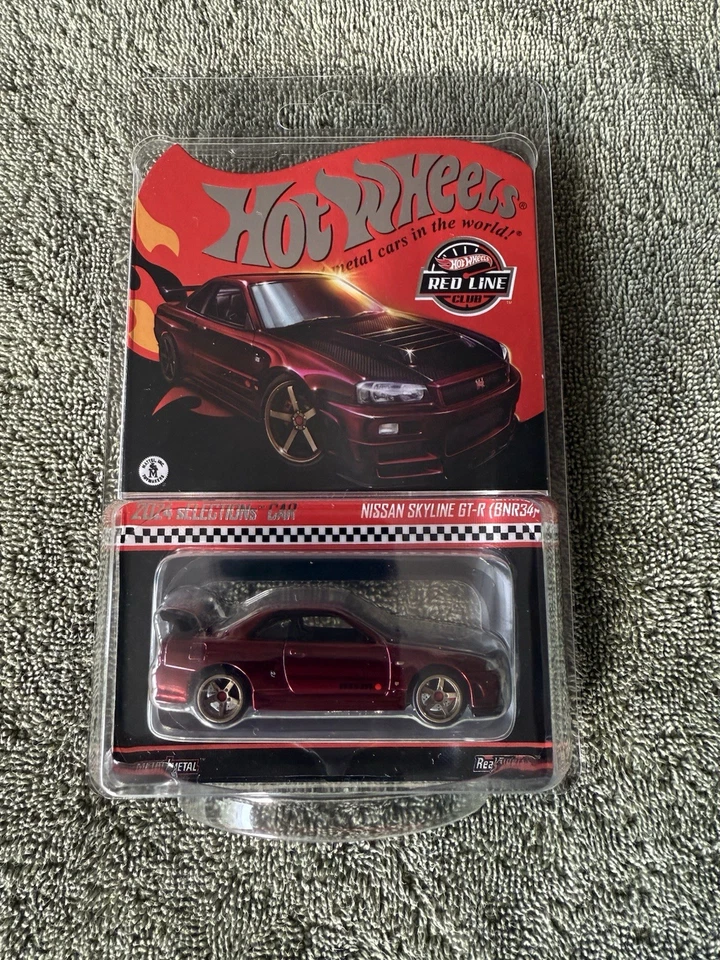 Hot Wheels RLC Nissan Skyline GT-R (BNR34) Real Riders !!!