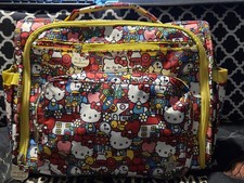 Ju-Ju-Be Hello Kitty B.F.F. Convertible Diaper Bag Backpack Messenger Strap