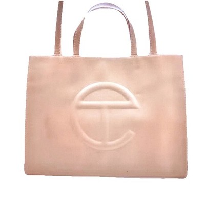 Telfar Shopping Bag - Cream Comes With DUSTER BAG.