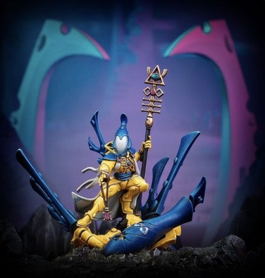 Warhammer 40,000 Infinity's Lament ミニチュア Infinity's Lament Aeldari Spiritseer Warhammer Plus 40K Craftworld