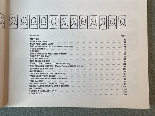 Different Strokes Songs for Different Folks Sheet Music Piano Vocal Guitar - Picture 3 of 9