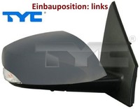 TYC 328-0148 AußEnspiegel Links Spiegel AußEn FüR Renault