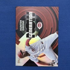 Hunter Greene RC Generation Now 2022 Topps Update Series Baseball GN-64