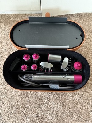 Dyson Airwrap Complete Hair Styler Set - Nickel/Fuchsia - Gently Used