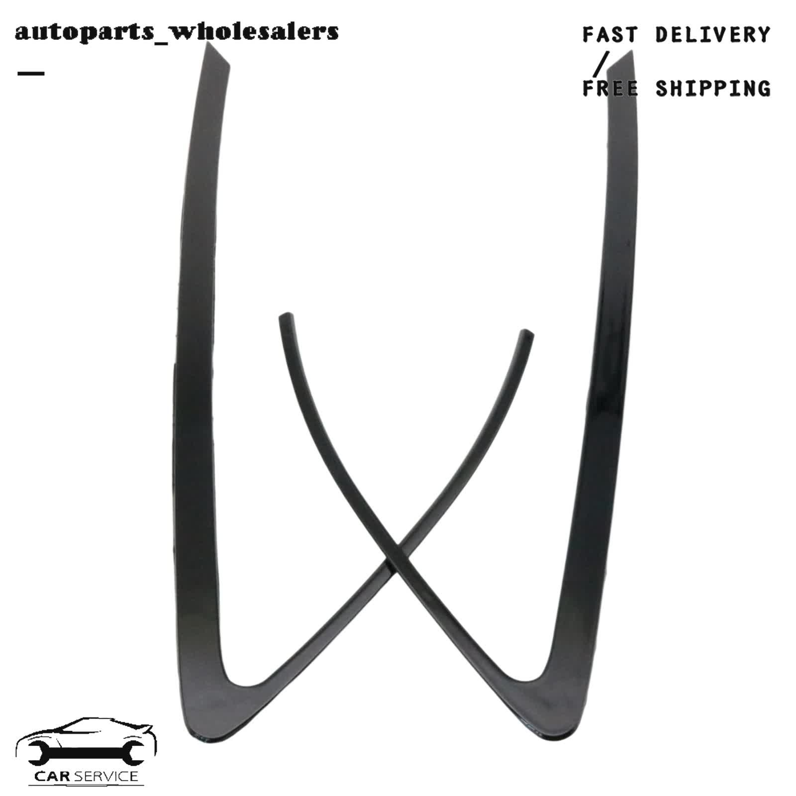 2x Rear Right & Left Side Quarter Window Trim for RX330 RX350 RX400h 2004 - 2008