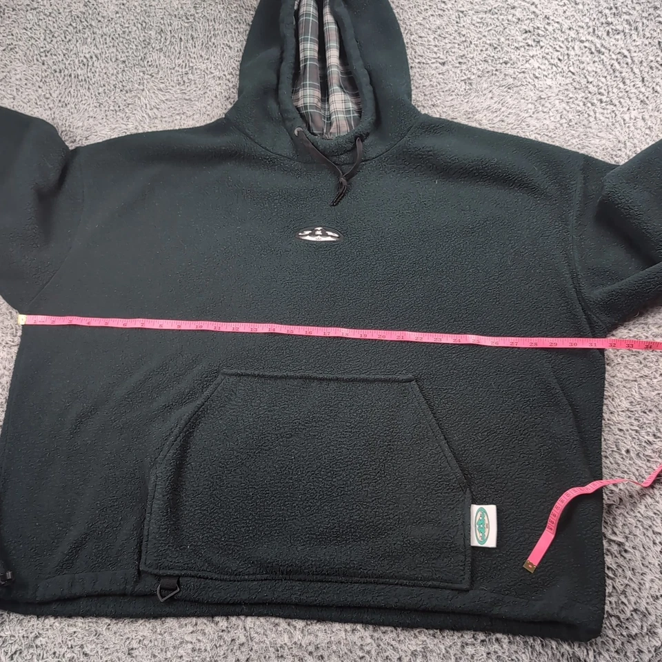 686 Sudadera con Capucha Adulto Extra Grande Verde Sherpa Bordada Exterior Pullover Técnico Foto 3 de 4