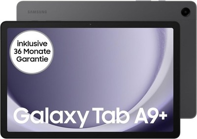 Samsung Galaxy Tab A9+ WiFi Android-Tablet, 128 GB Speicherplatz, Großes Display