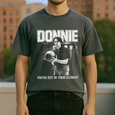 The Big Lebowski Tshirt, Donnie Quote Tee, Coen Brothers Cult Classic Fan Shirt