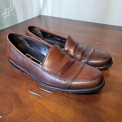 Vintage Cole Haan Driving‎ Loafers Moccasins Men\'s 8.5 M Brown Leather Cole Haan Moccasin Brown Casual Shoes for Men for sale | eBay main image 2