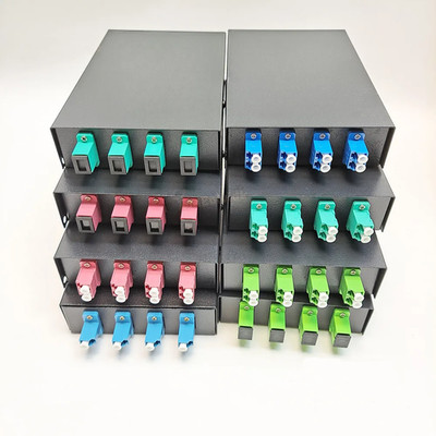 Fiber Optic Terminal box Thickened 4-Port SC LC Cable Splicing Fiber Optic Box