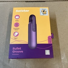 Bullet Groove Stimulator -Rechargeable Ali-ion Battery- Whisper mode-Travel size