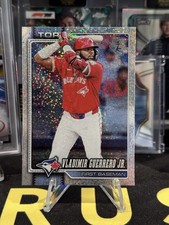 2026 Topps Series 1 Celebration Vladimir Guerrero Jr #20 Confetti Parallel