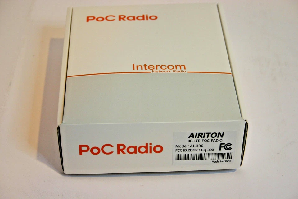 Airiton  AI-300 Nationwide 4G Long Range 2-way Radio Kit w/1yr service Foto 2 de 2