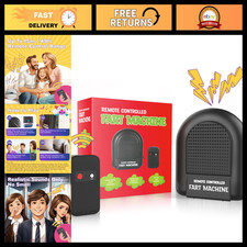 Pocket-Sized Fart Machine with Remote - Funny Prank Toy for April Fools' Day, Pa