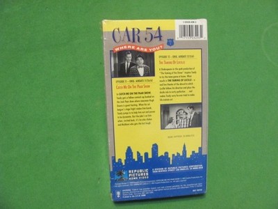 Car 54 Where Are You -[1961] (VHS, 1990) New & Sealed | eBay