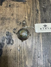 Barse Maya Pendant- Turquoise - Bronze- NWT