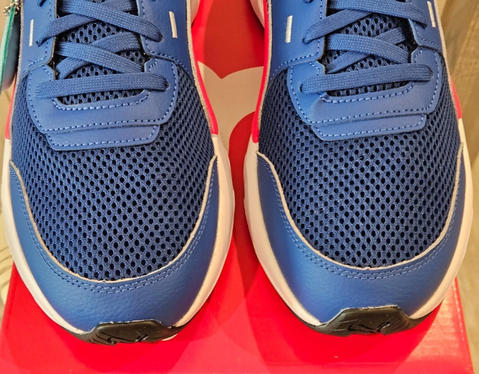 Puma Future Runner Premium Sneakers Galaxy Blue/White/Red 369502-06 Men’s 10.5 - Image 4 of 4