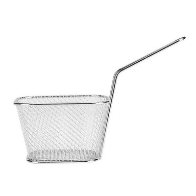 Small Gold Metal Baskets for Serving Chips Fryer Cooking Tool
