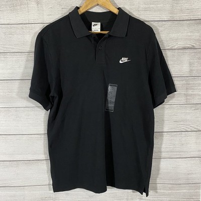 Nike Club Men's Small Short-Sleeve Active Polo Shirt FN3894-010 NWT