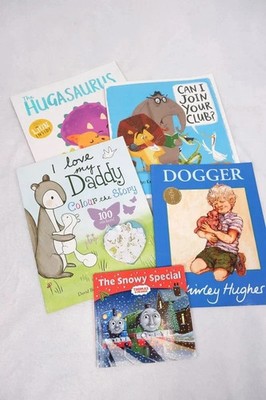 I Love My Daddy Story Dogger Shirley hugshes Thomas Friends The Snowy Special bo