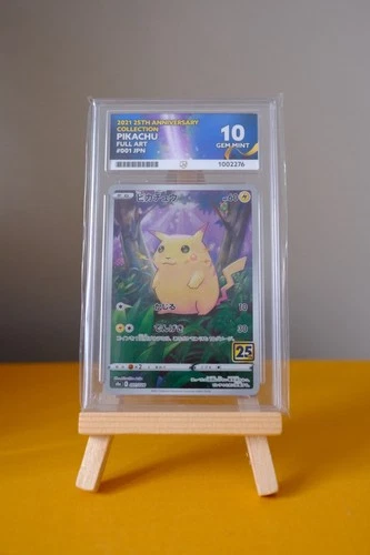 2021 - Pikachu - 25th Anniversary Collection - 001/028 - Full Art - Jap ACE 10