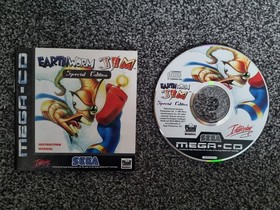 Earthworm Jim Special Edition for Sega Mega CD Rare & Complete In VGC