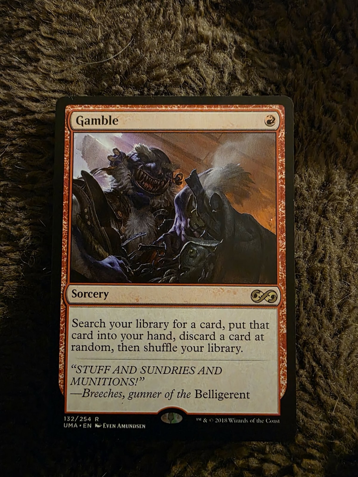 Magic | UMA | Gamble | 132 | NM