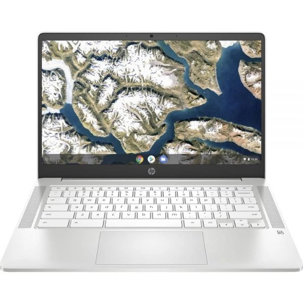 HP Chromebook 14a-na0122od 14 дюймов Intel Pentium серебристый N5030 4 ГБ 64 ГБ eMMC ChromeOS
