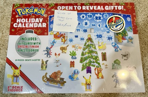 Pokemon TCG Figures: Official Pokémon Gifts Holiday Advent Calendar - Picture 2 of 2