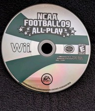 NCAA Football 09: All-Play (Nintendo Wii, 2008)