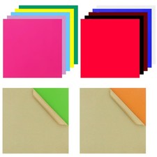 12 PCS Acrylic Sheet 8 x 8 Inch Opaque Colored Cast Acrylic Sheet 1/8 Thick f...
