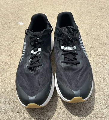 Merrell Floatpro+ Men's Black Lace-Up Athletic Shoe Rubber Sole J068571