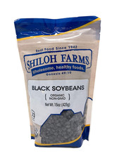 Organic Black Soybeans - 15 Oz
