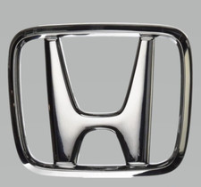  Oem Honda 97-01 Prelude Front H Emblem Badge Chrome 75701-sm4-900 Genuine