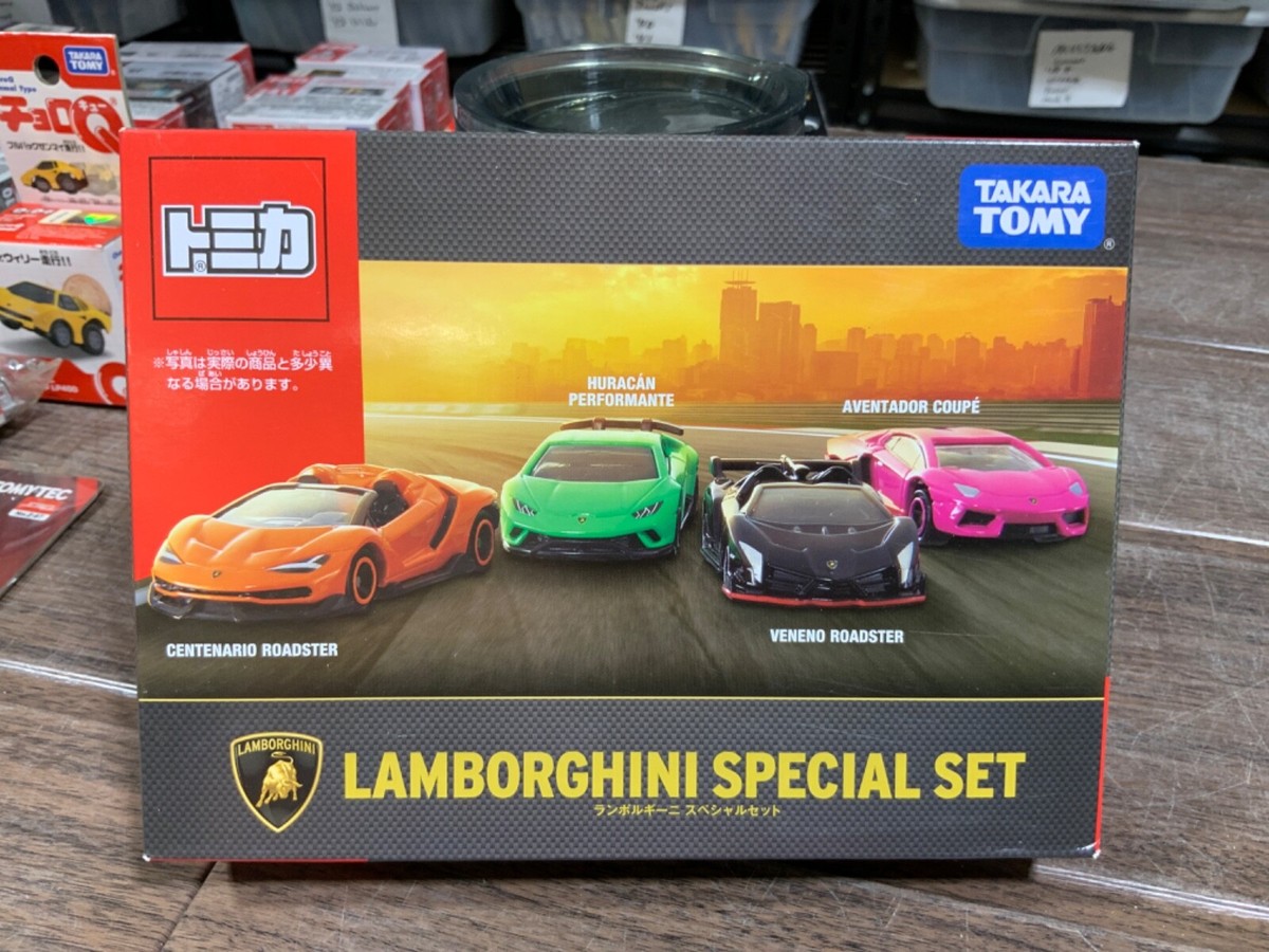 TAKARA TOMY 4-PACK LAMBORGHINI SET | eBay