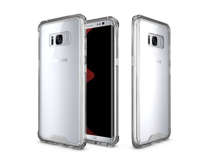 For Samsung Galaxy Galaxy S7 / S8 Plus Shockproof Clear Silicone Case Cover