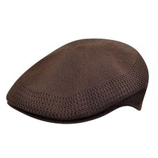 Image of KANGOL Hat 504 Tropic Ventair Summer Flat Cap 0290BC Brown Sizes: S - XL